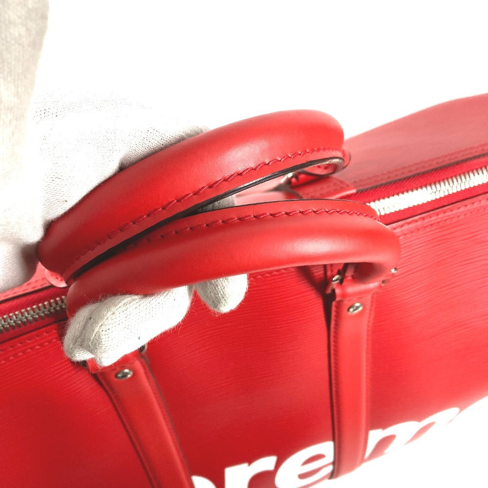 LOUIS VUITTON M53419 Epi Supreme Collaboration Keepall Bandouliere 45 Travel Bag Holdall Bag Boston Bag Epi Leather Men's Red