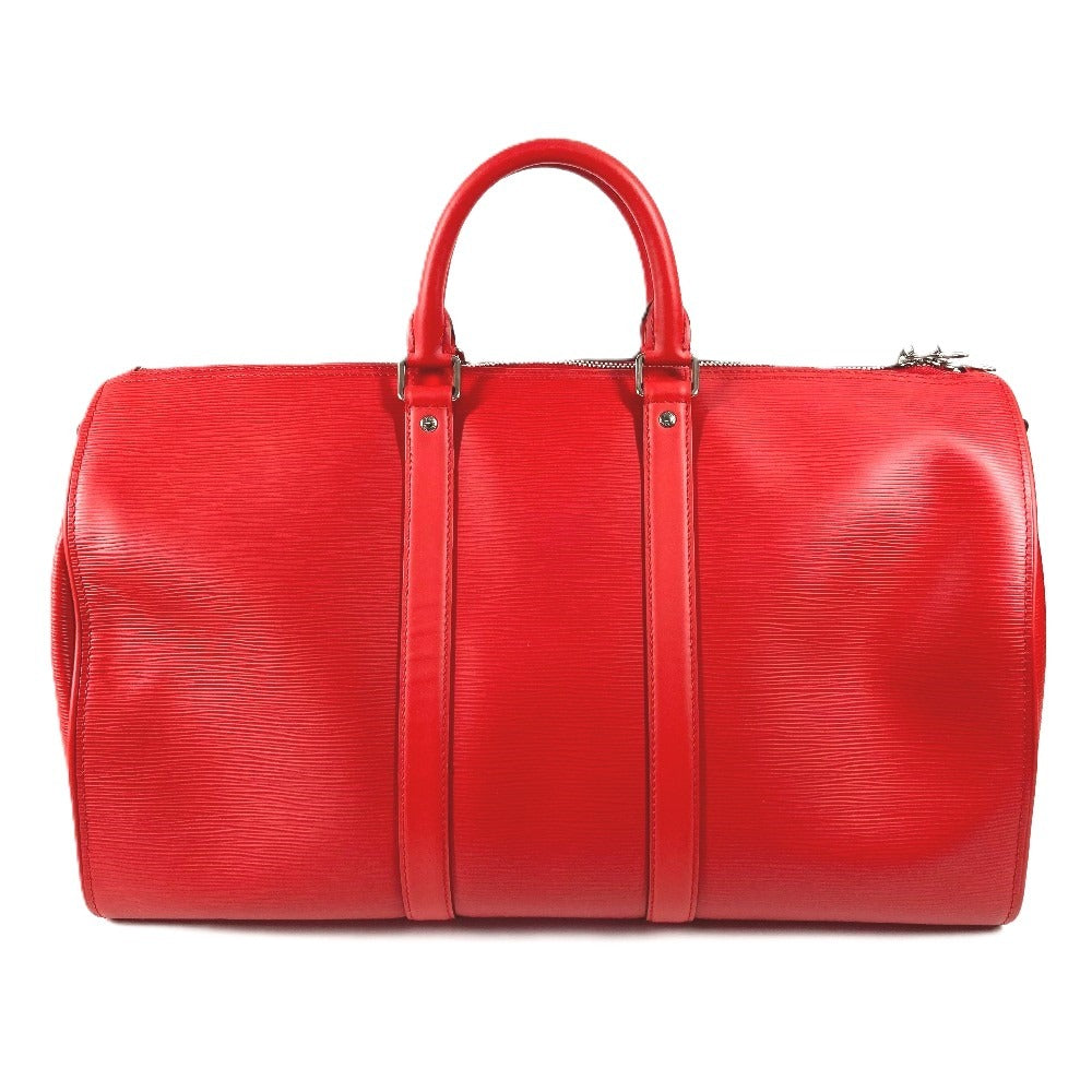 LOUIS VUITTON M53419 Epi Supreme Collaboration Keepall Bandouliere 45 Travel Bag Holdall Bag Boston Bag Epi Leather Men's Red