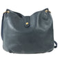HERMES Vintage Rodeo de Logo Bag Crossbody Shoulder Bag Leather Unisex Navy