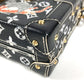 LOUIS VUITTON M44437 モノグラム キャットグラム 猫 プティットマル カバン 斜め掛け ボックスバッグ 2WAY クラッチバッグ ショルダーバッグ レザー ユニセックス ブラック