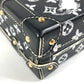 LOUIS VUITTON M44437 モノグラム キャットグラム 猫 プティットマル カバン 斜め掛け ボックスバッグ 2WAY クラッチバッグ ショルダーバッグ レザー ユニセックス ブラック