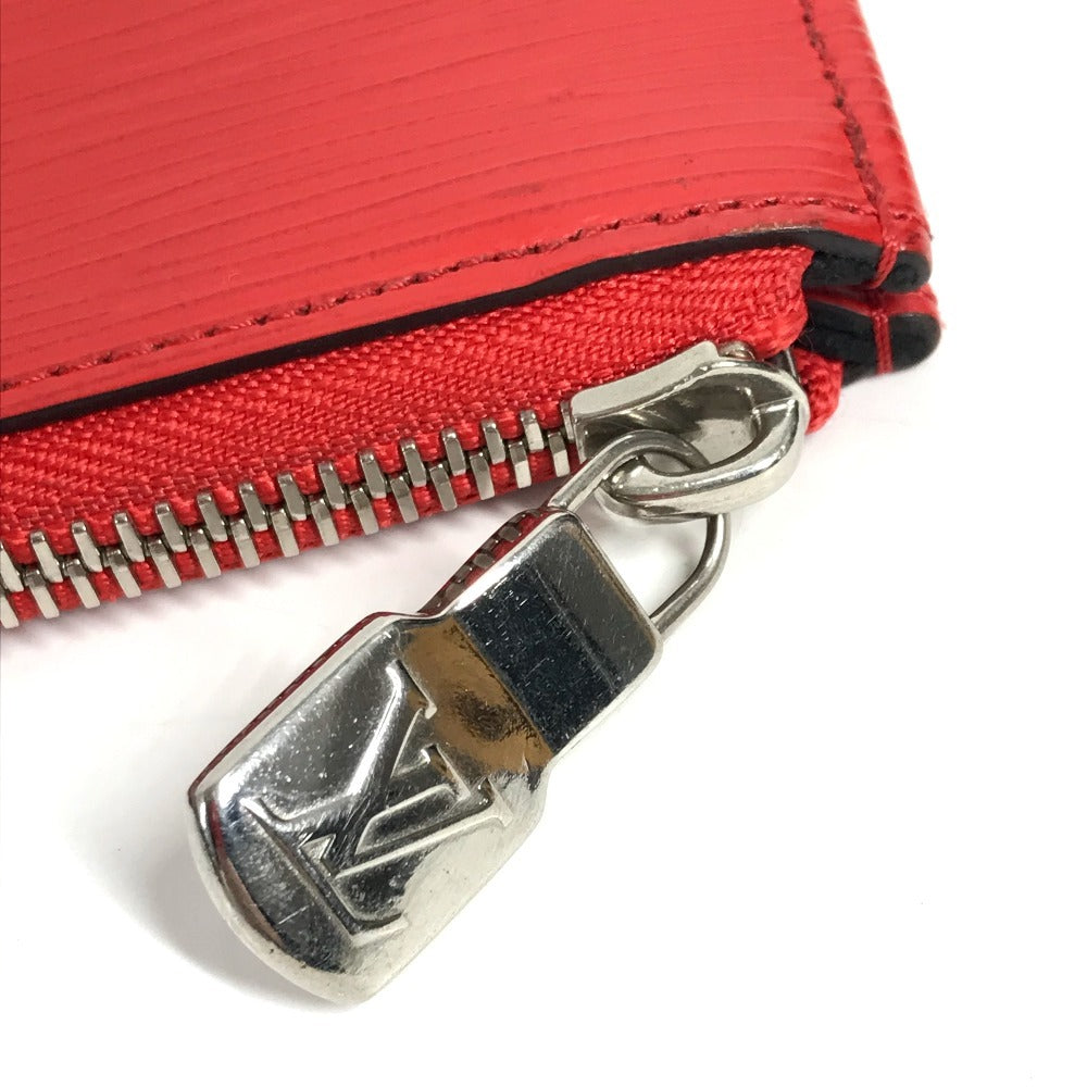 LOUIS VUITTON M67722 Epi Leather Pochette Jour GM, a Supreme collaboration clutch bag in red.