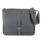 HERMES Steve Light Junior Crossbody Flap Bag Messenger Bag Shoulder Bag Togo Unisex Black