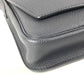 HERMES Steve Light Junior Crossbody Flap Bag Messenger Bag Shoulder Bag Togo Unisex Black