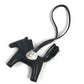 HERMES Cheval Himalaya Rodeo PM Touch Rodeo PM Horse Bag Charm Charm Agneau Milo Unisex Black/Himalaya Black