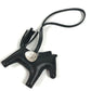 HERMES Cheval Himalaya Rodeo PM Touch Rodeo PM Horse Bag Charm Charm Agneau Milo Unisex Black/Himalaya Black