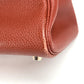 HERMES Sellier Hardware Cabana Bag Tote Bag Shoulder Bag Leather Unisex Brown