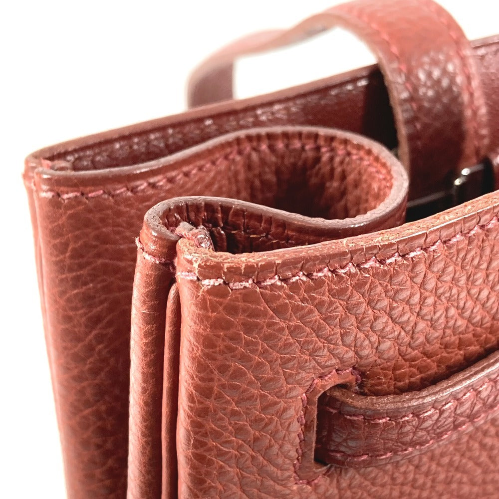 HERMES Sellier Hardware Cabana Bag Tote Bag Shoulder Bag Leather Unisex Brown