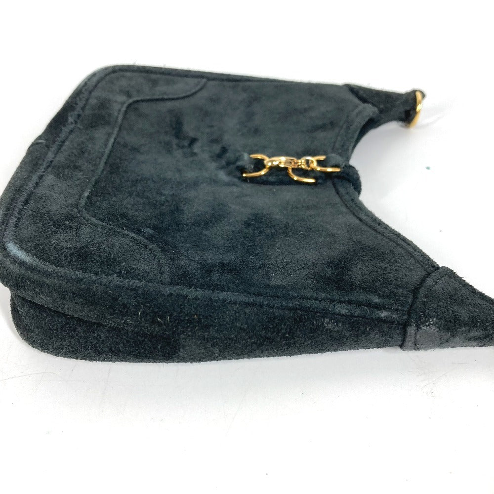 HERMES Mini Mini Trim Mini Mini Trim Shoulder Bag Pochette Shoulder Bag Doblis Ladies Black