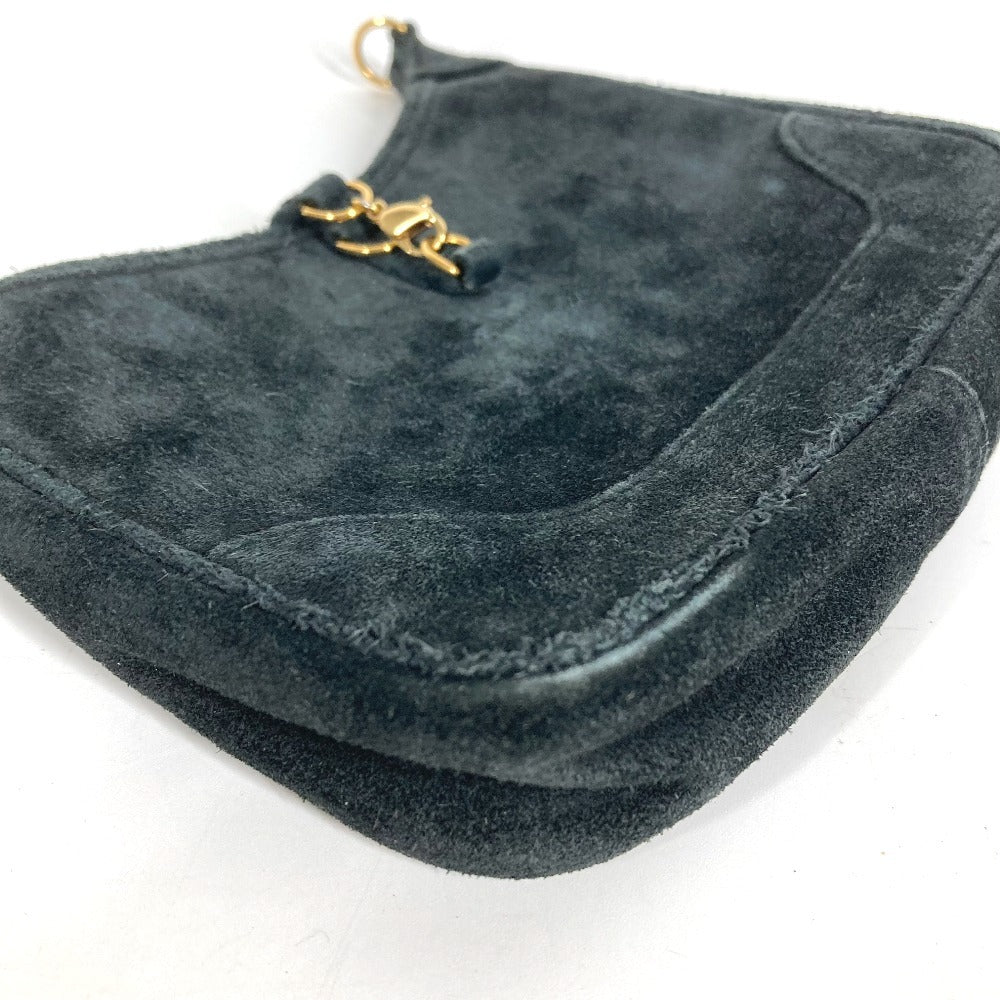 HERMES Mini Mini Trim Mini Mini Trim Shoulder Bag Pochette Shoulder Bag Doblis Ladies Black