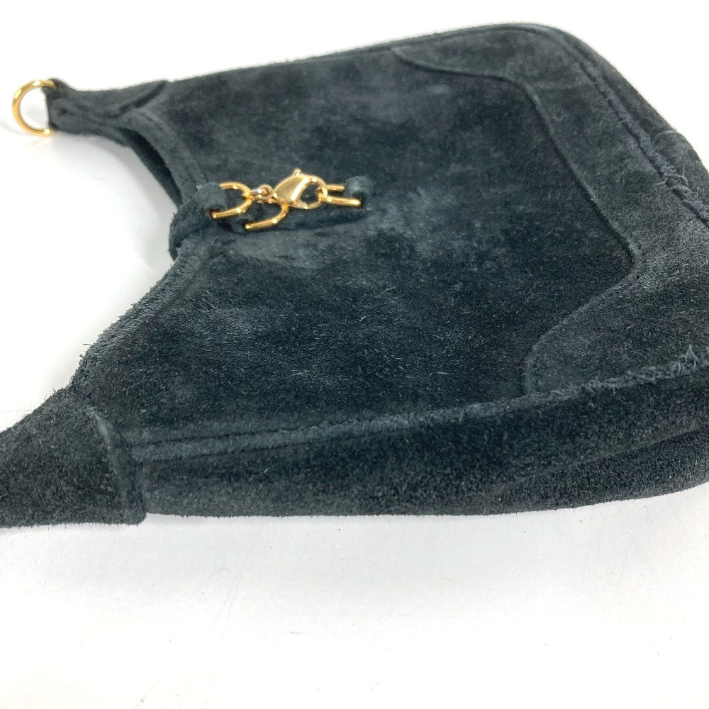 HERMES Mini Mini Trim Mini Mini Trim Shoulder Bag Pochette Shoulder Bag Doblis Ladies Black