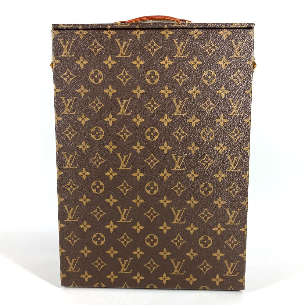 LOUIS VUITTON モノグラム ワインケース カバン トランク インテリア ボックス BOX ハンドバッグ モノグラムキャンバス ユニセックス ブラウン