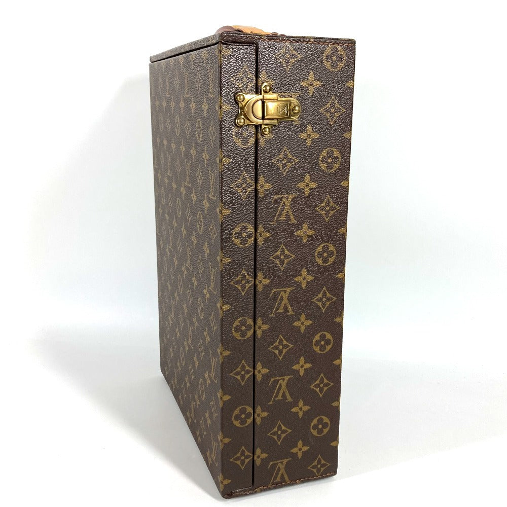 LOUIS VUITTON モノグラム ワインケース カバン トランク インテリア ボックス BOX ハンドバッグ モノグラムキャンバス ユニセックス ブラウン