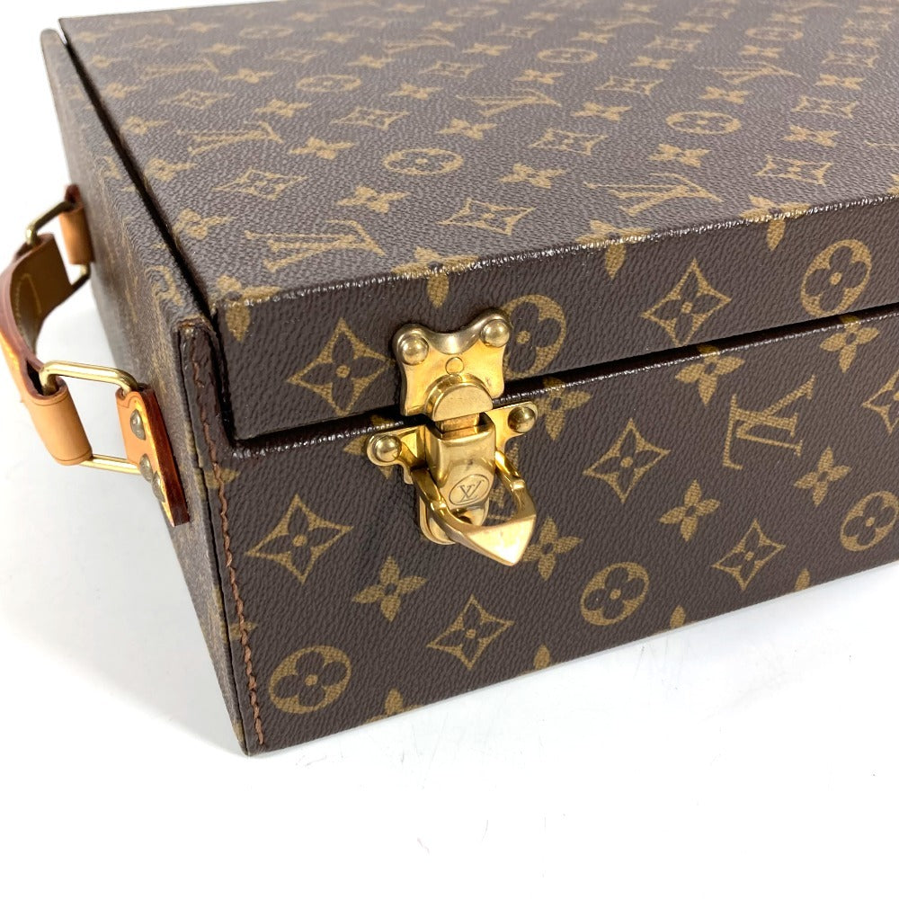 LOUIS VUITTON モノグラム ワインケース カバン トランク インテリア ボックス BOX ハンドバッグ モノグラムキャンバス ユニセックス ブラウン