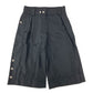 LOUIS VUITTON Logo Hardware Half Pants Bottoms Apparel Pants Silk Ladies Black