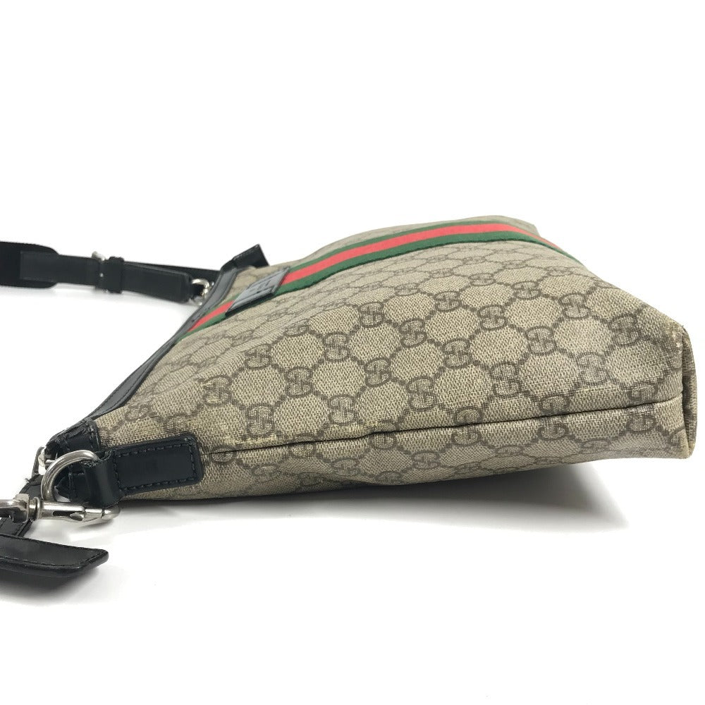 GUCCI 523335 シェリーライン GGスプリーム ミディアム 斜め掛け カバン ショルダーバッグ GGスプリームキャンバス ユニセックス ベージュ