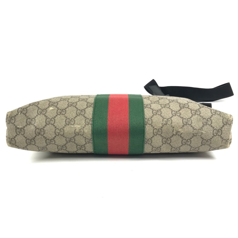 GUCCI 523335 シェリーライン GGスプリーム ミディアム 斜め掛け カバン ショルダーバッグ GGスプリームキャンバス ユニセックス ベージュ