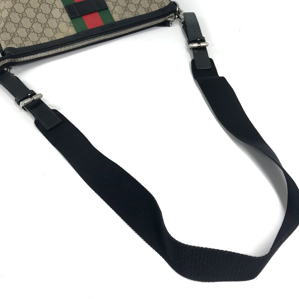 GUCCI 523335 シェリーライン GGスプリーム ミディアム 斜め掛け カバン ショルダーバッグ GGスプリームキャンバス ユニセックス ベージュ