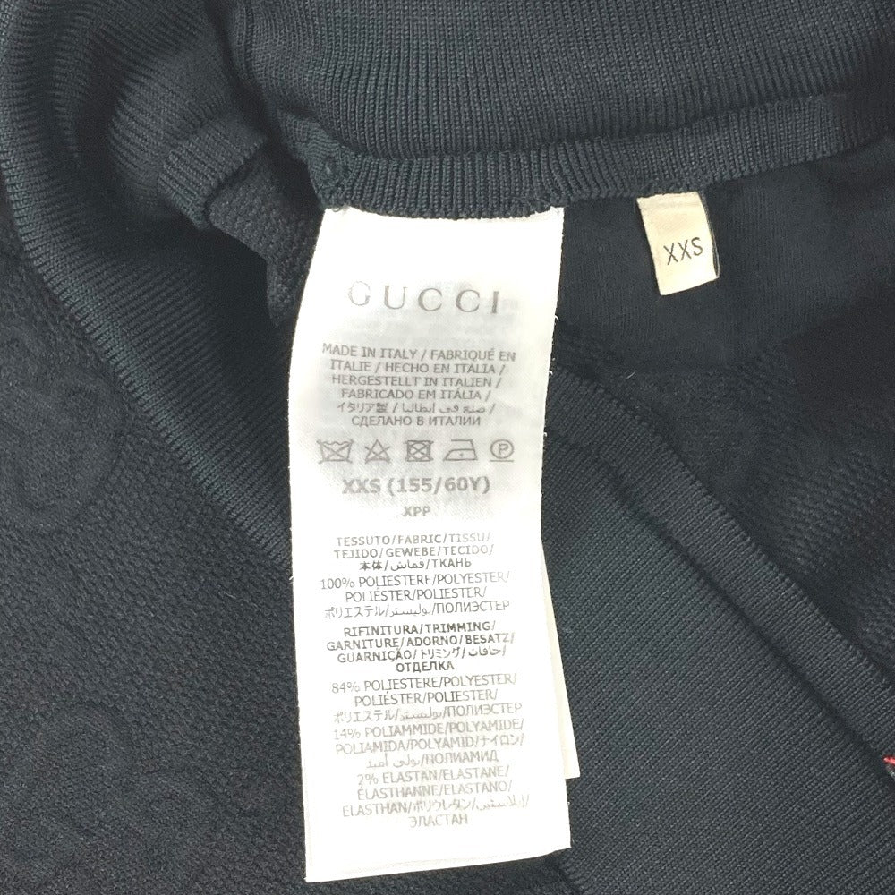 GUCCI 655183 GG Logo Jacquard Skirt Apparel Bottoms Mini Skirt Polyester Women's Black