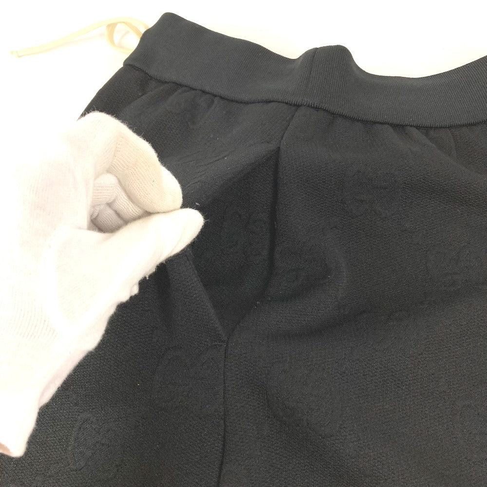 GUCCI 655183 GG Logo Jacquard Skirt Apparel Bottoms Mini Skirt Polyester Women's Black