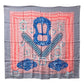 HERMES BOUCLES ET GALONS DU TSAR Tsar's Buckles and Braids Carre 90 Carre 90 Carre Wash Scarf Silk Unisex Pink
