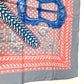 HERMES BOUCLES ET GALONS DU TSAR Tsar's Buckles and Braids Carre 90 Carre 90 Carre Wash Scarf Silk Unisex Pink