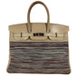 HERMES Birkin 35 Birkin 35 Bag Tote Bag Handbag Leather Unisex White x Multicolor