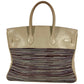 HERMES Birkin 35 Birkin 35 Bag Tote Bag Handbag Leather Unisex White x Multicolor