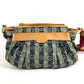 LOUIS VUITTON M95334 Monogram Denim Porte Épaule Rayures MM Shoulder Bag Monogram Denim Canvas Unisex Blue