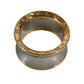 BVLGARI Anish Kapoor B.zero1 Jewelry Ring Au750 Men's Silver