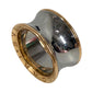 BVLGARI Anish Kapoor B.zero1 Jewelry Ring Au750 Men's Silver