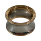 BVLGARI Anish Kapoor B.zero1 Jewelry Ring Au750 Men's Silver