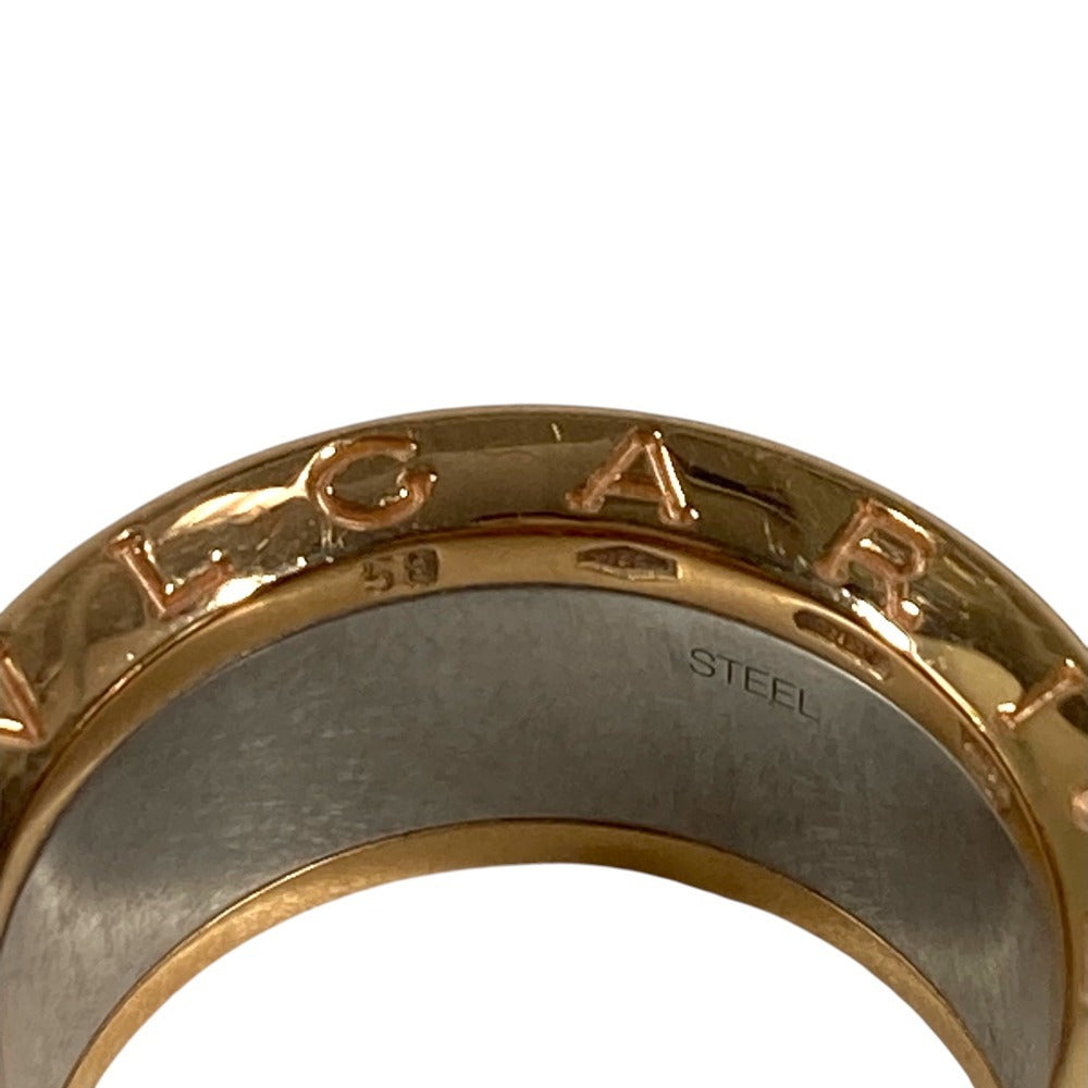 BVLGARI Anish Kapoor B.zero1 Jewelry Ring Au750 Men's Silver
