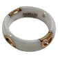 Damiani 20087249 1PD D.ICON D.Icon Ring Diamond Accessory Jewelry Ring Ceramic Men's White
