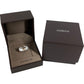 Damiani 20087249 1PD D.ICON D.Icon Ring Diamond Accessory Jewelry Ring Ceramic Men's White