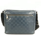 LOUIS VUITTON N41035 Damier Infini District PM Flap Messenger Bag Bicolor Shoulder Bag Damier Infini Leather Unisex Orion Blue