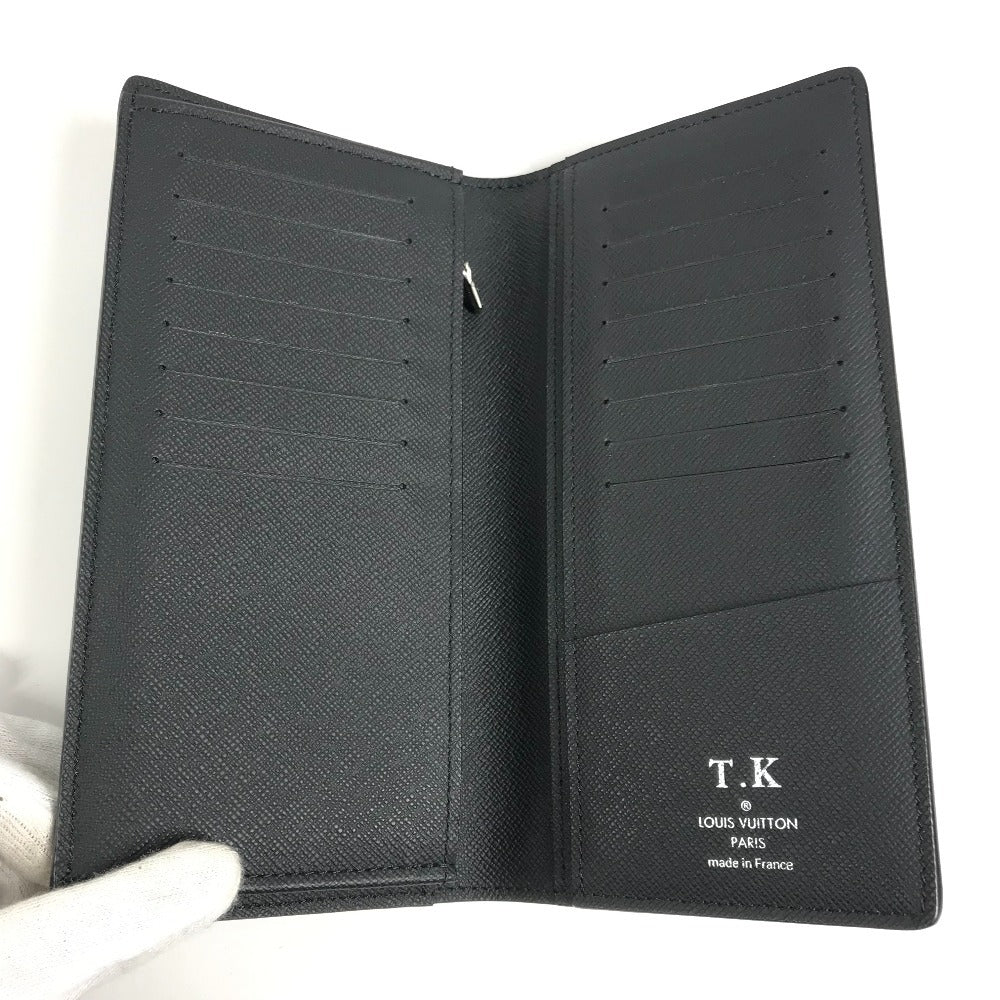 LOUIS VUITTON M60622 Epi Portefeuille Brazza Bi-fold Long Wallet Epi Leather Unisex Noir Black