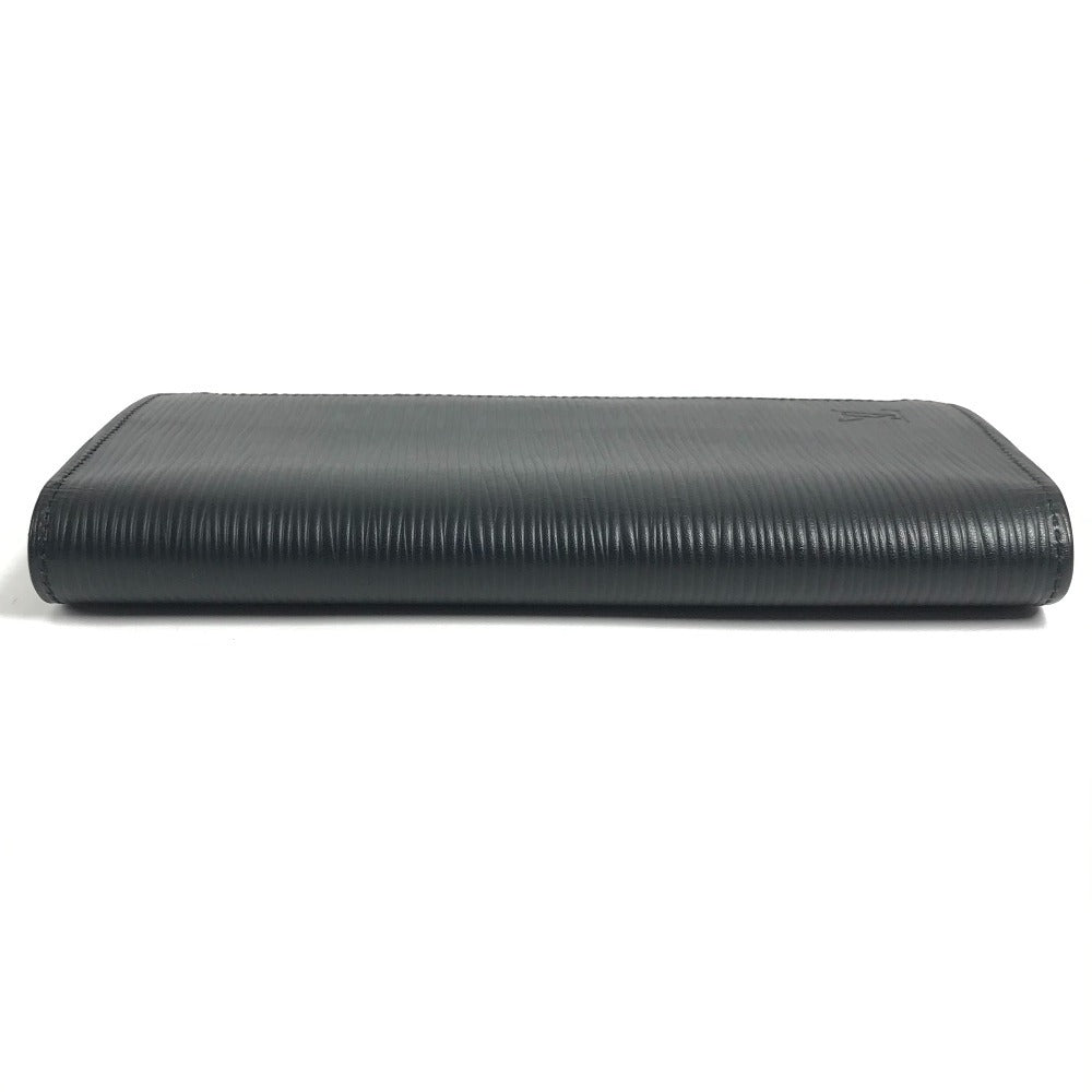 LOUIS VUITTON M60622 Epi Portefeuille Brazza Bi-fold Long Wallet Epi Leather Unisex Noir Black
