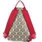 GUCCI 782708 GG Supreme Cat Backpack GG Supreme Canvas Kids Beige
