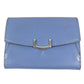 CARTIER Wallet, Coin Purse, Card Holder, Business Card Holder, Pass Case, Coin Case, Leather, Unisex, Blue