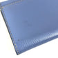 CARTIER Wallet, Coin Purse, Card Holder, Business Card Holder, Pass Case, Coin Case, Leather, Unisex, Blue
