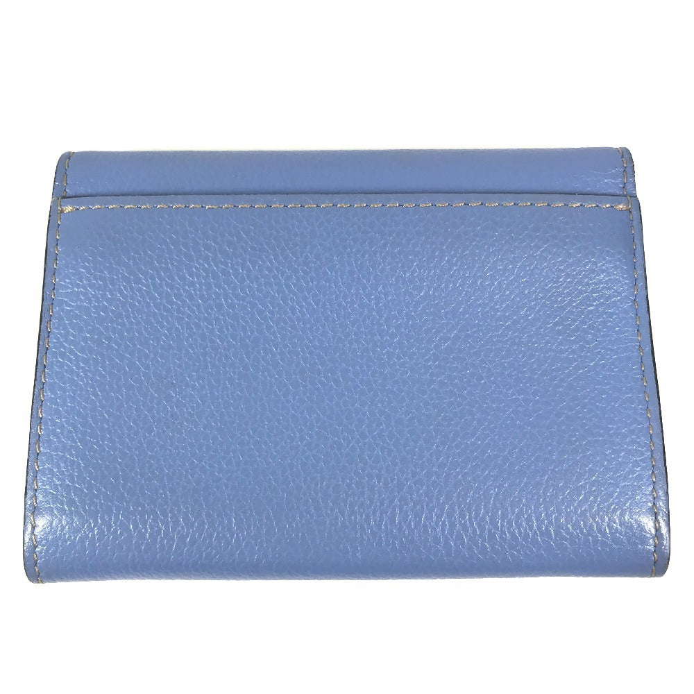 CARTIER Wallet, Coin Purse, Card Holder, Business Card Holder, Pass Case, Coin Case, Leather, Unisex, Blue