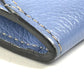 CARTIER Wallet, Coin Purse, Card Holder, Business Card Holder, Pass Case, Coin Case, Leather, Unisex, Blue