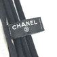 CHANEL 23V ストール CC ココマーク ロゴ 大判 ショール マフラー バイカラー ストール カシミヤ ユニセックス ホワイト