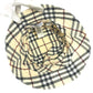 BURBERRY 8075650 Check Hat Bucket Hat Bob Hat Cotton Women's Beige