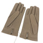 HERMES H202053G H Logo Gloves "Bastille" Accessories Gloves Leather Women's Etoupe Gray