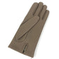 HERMES H202053G H Logo Gloves "Bastille" Accessories Gloves Leather Women's Etoupe Gray