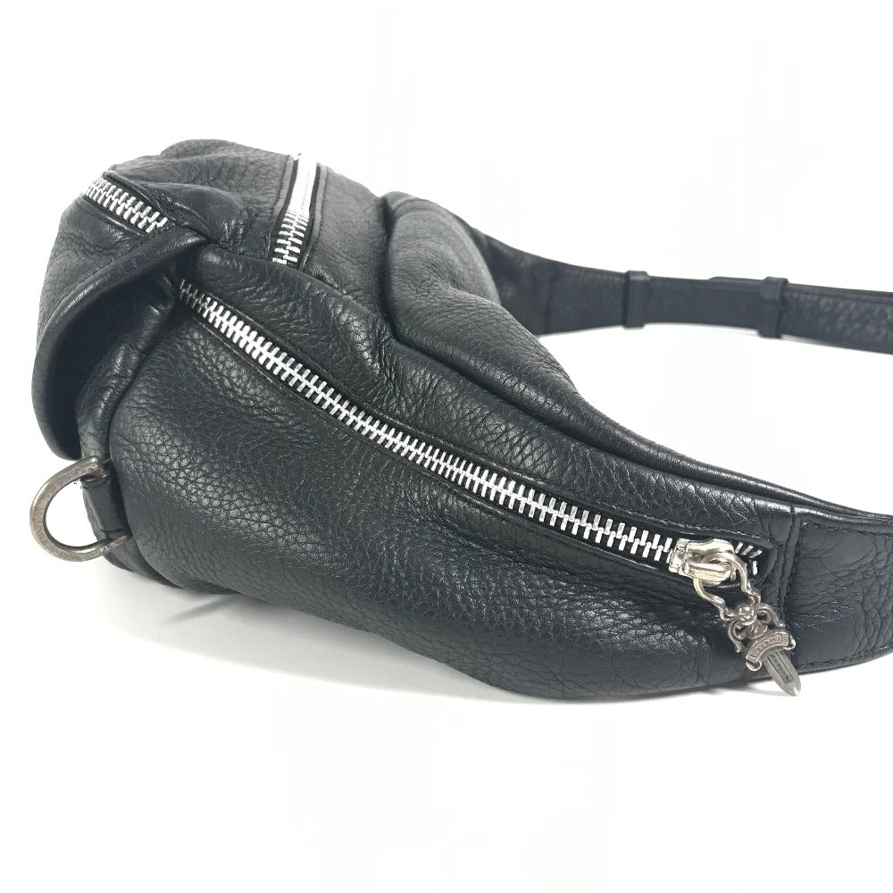 CHROME HEARTS SNAT PACK スナットパック ガンスリンガー ウエストポーチ ウエストバッグ カバン ボディバッグ レザー メンズ ブラック