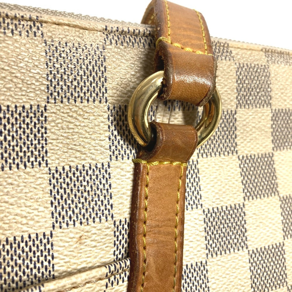 LOUIS VUITTON N51261 Damier Azur Totally PM Totally PM Bag Shoulder Bag Tote Bag Shoulder Bag Damier Azur Canvas Unisex White
