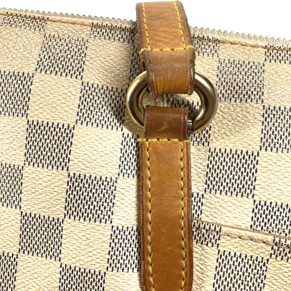 LOUIS VUITTON N51261 Damier Azur Totally PM Totally PM Bag Shoulder Bag Tote Bag Shoulder Bag Damier Azur Canvas Unisex White